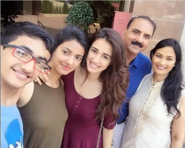 Disha Patani with her Family - celebinfo.wiki - images